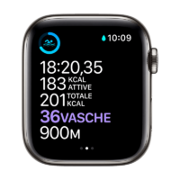 Apple Watch Series 6 Acero Inoxidable 40 mm GPS + Cellular Grafito/Milaneses Loop Grafito