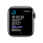 Apple Watch Series 6 Aluminio 44 mm GPS + Cellular Gris Espacial/Negra