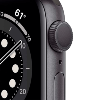 Apple Watch Series 6 Aluminio 44 mm GPS + Cellular Gris Espacial/Negra