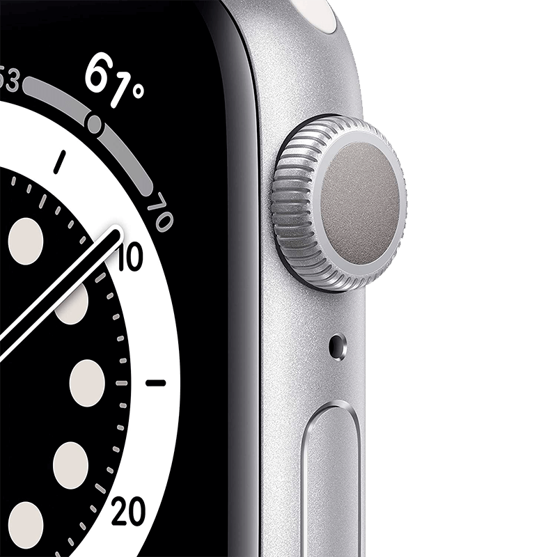Apple Watch Series 6 Aluminio 40 mm GPS + Cellular Plata/Blanca