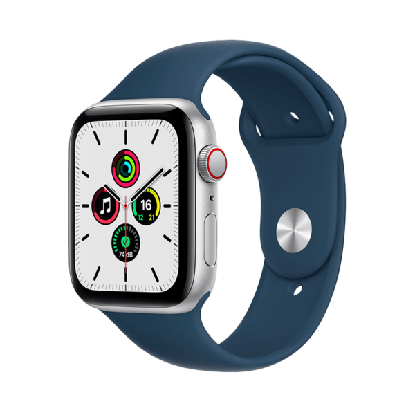 Apple Watch SE Aluminio 44 mm GPS + Plata / Loop Blue