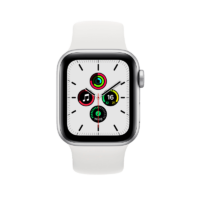 Apple Watch SE Aluminio 44 mm GPS + Cellular Plata / Loop Blanco