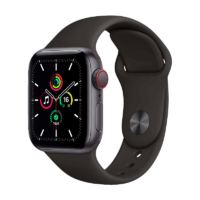 Apple Watch SE Aluminio 44 mm GPS + Cellular Gris Espacial / Media Noche