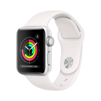 Apple Watch Series 3 GPS Aluminio 38 mm GPS + Plata / Blanca