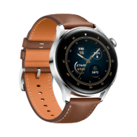 Huawei Watch 3 Acero Piel Marrón