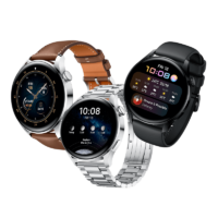 Huawei Watch 3 Acero Piel Marrón